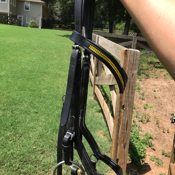 Black Rambo Miklem Bridle - Picture 6 of 7